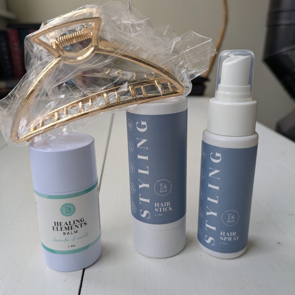 STYLING Hair Set with Healing Elements Balm — Blue Label